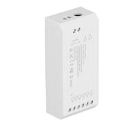 Alomejor Contrôleur de Bande LED Intelligent pour Changement de Couleur Multicolore avec Application, pour Salle à Manger, Chambre à Coucher, Cuisine, 3,5 X 1,6 X 0,9 Pouces, DC 12~24 V