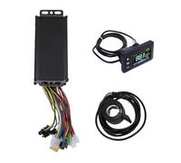 Alomejor Contrôleur de Contrôleur de Scooter électrique 22A de Moteur Sine Wave 3 Mode avec Panneau d'affichage de Couleur LCD 130X Mottes de Pouce pour 36V 48V 52V Motors