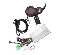 Alomejor Contrôleur de Moteur électrique 24V-60V sans balais - 250W à 350W avec écran LCD intégré pour vélo électrique et Scooter électrique - Compatible avec systèmes brushless BLDC - Inst