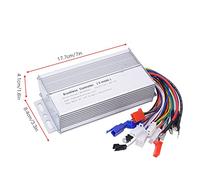 Alomejor Contrôleur de Moteur sans balais pour vélo électrique 48V/60V/64V - Contrôleur Double Mode (Sine Wave & Square Wave) 1000W-1500W, Compatible avec Moteurs hub et Mid-Drive, protecti