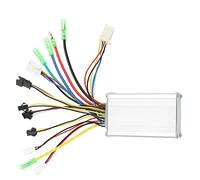 Alomejor Contrôleur de Vélo Électrique sans Brosse et d'onde Carrée 36V/48V 250W/350W avec Fil de Lumière pour Moteurs et Accessoires de Vélo Électrique