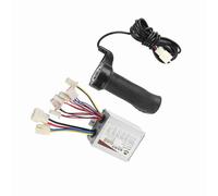 Alomejor Contrôleur de Vitesse de Moteur de Rechange 500 W avec Poignée D'accélérateur Confortable pour Scooter électrique (36V500W)
