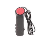 Alomejor Contrôleur de Volant, Boutons de Télécommande Universels Filaires pour Volant de Voiture, Câble en Plastique de 1 M, Contrôle du Volume et des Appels, Commutation de Chansons pour Les