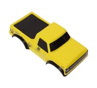 Alomejor Coquilles de Carrosserie RC DIRABILE DURABILE pour AXIAL SCX24 1:24 Véhicule Suivi, Matériau PE, Bleu, Coquilles de Carrosserie Camionnette pour Les Pièces Rechange Voitures RC (Yellow)
