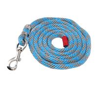 Alomejor Corde de Plomb en Nylon de qualité Supérieure, Crochet en Alliage Solide, Doux au Toucher pour Le Bétail, 8,2 Pieds (Gris bleuté)