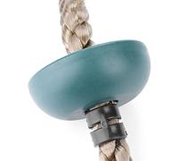 Alomejor Corde d'escalade à Disque pour Enfants, Jouet de Terrain de Jeu Sûr et Solide pour Les Enfants de Plus de 3 Ans, 3 Options de Couleurs (Vert foncé)