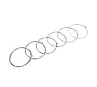 Alomejor Cordes de Guitare Basse, Cordes de Basse Enroulées en Alliage de, Sensation Naturelle, Enroulement Rond avec Réglage de tonalité Clair, stabilité, Résistance à la Rupture pour les (6