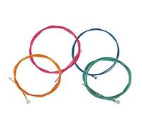 Alomejor Cordes de Guitare Basse électrique Cordes de Guitare Colorées Alloy Wound Accessoires de Cordes de Basse électrique