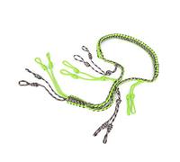 Alomejor Cordon d'appel de canard - Collier en paracorde durable - Accessoire de chasse pour les amateurs de plein air - Noir + vert camouflage (vert lumineux)