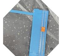 Alomejor Coupe-papier Petit Mini Pliable Échelle Claire Découpe Efficace En Acier Au Carbone Scrapbook Coupe-papier Pour Les Amateurs De Bricolage En Plastique 5 Options De Couleur (BLUE)