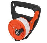 Alomejor Couppeurs de Plongée en Rogne de Plongée Putain de Doigt a Plusieurs Soir avec Un Fil Blanc de 46 M pour Une Balade Ancre Qui Convient aux Sports Nautiques de en Apnée (Roue Orange)
