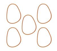 Alomejor Courroie de Machine à Coudre, Courroie de Remplacement en Plastique à Double Dent pour Machines à Coudre Domestiques 974 984, Conception Durable 5 Pièces pour une Couture Facile