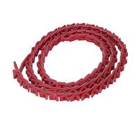 Alomejor Courroie Power Twist V, Courroie à Maillons Haute Résistance pour Tours et Perceuses avec Matériau PU, Réglable 13 Mm X 1,2 M pour Scies à Table