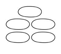 Alomejor Courroie Ronde en Caoutchouc, Diamètre 5 Mm, élastique, pour