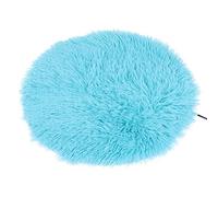 Alomejor Coussin Chauffant électrique en Peluche pour Animaux de Compagnie, Tapis de Chargement USB à Température Constante de 28 ℃ pour Chats et Petits Chiens, Tapis Doux Bleu Royal pour Animaux de