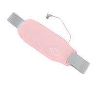 Alomejor Coussin Chauffant Menstruel sans Fil, Technologie Graphène, 3 Niveaux de Chaleur pour Soulager les Crampes, Appareil Portable pour la Maison ou les Voyages