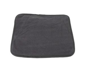 Alomejor Coussin Chauffant USB Portable, Léger et Confortable, pour les Genoux, les Maux de Dos, pour la Maison, le Bureau et les Voyages (gris foncé)