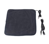 Alomejor Coussin Chauffant USB, Tapis Chauffant à 3 Vitesses de Température avec Synchronisation pour la Taille des épaules, du Cou et des Jambes, Coussin électrique pour (gris foncé)