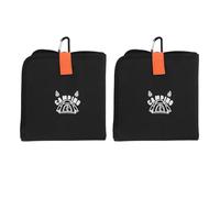 Alomejor Coussin de Camping Durable et Résistant à la Pluie pour Sac à Dos, Tapis de Stade Portable pour la Randonnée, la Pêche, les Concerts ou les Pique-niques avec Mousqueton adapté pour les (2PCS)