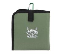 Alomejor Coussin de Camping Durable et Résistant à la Pluie pour Sac à Dos, Tapis de Stade Portable pour la Randonnée, la Pêche, Les Concerts ou Les Pique-niques avec Mousqueton adapté pour Les (1