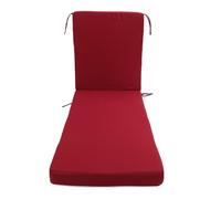 Alomejor Coussin de Chaise Longue Confortable en Mousse Haute densité, étanche, Résistant à la Décoloration, Coussin de Remplacement pour Terrasse Extérieure, 70,9 X 21,7 Pouces, Plage, Piscine,