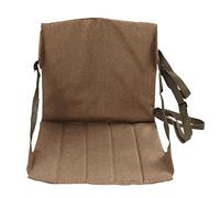 Alomejor Coussin de Scène Pliant Réglable avec Signe de Zaunde Triangulaire à Sortir, Oreiller du Stade Kaki pour Les Activités Plein Air