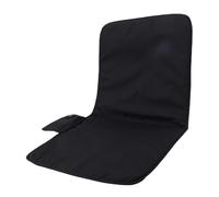 Alomejor Coussin de Siège Chauffant Noir Coussin de Siège Chauffant USB Confortable avec 3 Réglages de Chaleur pour Chaise de Bureau de Camping Portable et Léger pour Les Voyages de Pêche