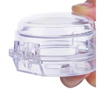 Alomejor Couvercle de Bouton de Cuisinière à Gaz, Protecteur de sécurité Anti-poussière pour la Cuisine, Joint de Protection de Four à L'épreuve des Enfants pour Bouton de Cuisinière à Gaz, Matière