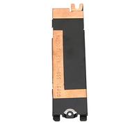 Alomejor Couvercle de Dissipateur de Chaleur SSD, Solution de Refroidissement Durable en Alliage D'aluminium pour Nvme M.2 NGFF SSD XPS 15 9500 9510 9520, 1 X unité
