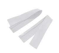Alomejor Couvercle D'écart de Poêle en Silicone, Remplissage de Comptoir Antidérapant, Conception Robuste pour la Cuisine, 2 Pièces 21 Pouces (WHITE)