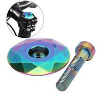 Alomejor Couverture Casque Vélo,léger coloré Personnalisable Accessoire Vélo Alliage Aluminium for Cyclistes urbains VTT et personnalisations équipement