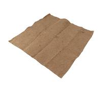 Alomejor Couverture Contre Les vers, Tapis en Fibre de Jute Naturelle pour Boîtes à Compost, Absorbe L'excès d'eau pour Une Culture Efficace des vers, 23,62x23,62 Pouces