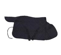 Alomejor Couverture pour Cheval, Drap Imperméable pour Cheval, avec Deux Fermetures Avant, Sangles de Jambe élastiques Réglables, pour Mini, Poney, Poulain, âne