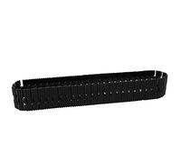 Alomejor Crawler Belt pour 1580 RC Car, Remplacement Durable | Amélioration efficace des performances, facile à assembler, matériau de haute qualité, conçu pour les véhicules d\'ingénierie