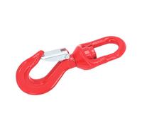 Alomejor Crochet de Levage Pivotant en Acier allié, capacité de Charge de 2 Tonnes, Pivot à 360 Degrés pour un Fonctionnement Flexible, Idéal pour Soulever des Objets Lourds, adapté aux Applications