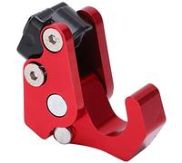 Alomejor Crochet de Moto Universel CNC en Alliage d'aluminium, Crochet de Casque, Support de Cintre de Bagages, Montage Facile, Conception de Tenon à Mortaise pour Sacs, Casques et Utilisation