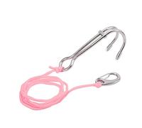 Alomejor Crochet dérivé en Acier Inoxydable pour la stabilité sous-Marine - Équipement de Plongée Essentielle pour Les Aventures de Plongée Dérivées (Pink)