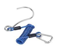 Alomejor Crochet Récif de Plongée Scuba Crochet de Plongée Corail Corail 316 Boucle à Libération Rapide en Acier Inoxydable avec Corde de Printemps pour la Protection des Coraux Rocheux (Blue)