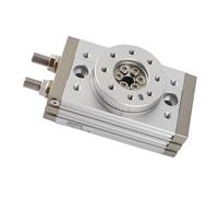 Alomejor Cylindre D'air Pendulaire à Engrenage MSQB30A, Actionneur à Double Effet à Haut Rendement pour L'ingénierie Mécanique, Taille 30mm