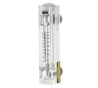 Alomejor Débitmètre de Haute qualité, Conception Compacte pour Panneau | Corps en acrylique transparent, Utilisation durable, Lectures intuitives, Mesuré pour les milieux liquides
