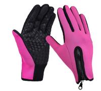 Alomejor d'hiver Coupe-Vent Imperméables, de Sport Thermiques avec Doublure en Polaire, Poignée pour écran Tactile pour Le Ski, Le Cyclisme, la Randonnée, la Course à Pied, la Conduite, Hommes et