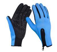 Alomejor d'hiver Coupe-Vent Imperméables, de Sport Thermiques avec Doublure en Polaire, Poignée pour écran Tactile pour Le Ski, Le Cyclisme, la Randonnée, la Course à Pied, la Conduite, Hommes et