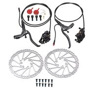 Alomejor Disc Hydraulique Stable Définir Le Système de Coupe CNC Stable pour Les Scooters électriques (Black)