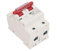 Alomejor Disjoncteur DC 125A, 1000V Module de Protection (rouge) | Protection contre les courts-circuits, Conception modulaire, Compatible avec les panneaux solaires