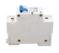 Alomejor Disjoncteur Miniature DC 125A avec Extinction D'arc Auxiliaire | Conception modulaire, adaptée aux systèmes solaires, compatible rail DIN, protection contre les surcharges, protection