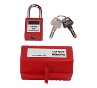 Alomejor Dispositif de Verrouillage avec Cadenas 38mm, Serrure de