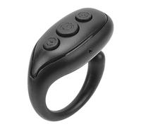 Alomejor Dispositif Ergonomique de Retournement de Page à Télécommande pour la Lecture de Selfies sur Téléphone et Le Visionnage de Vidéos Matériau ABS Conception Compacte (Black)