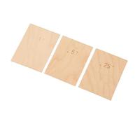Alomejor Disque de Guitare en Bois en Bois Protecteur pour le Jeu de Résonance de Guitare Avancée pour 3 PCS Lovers Set