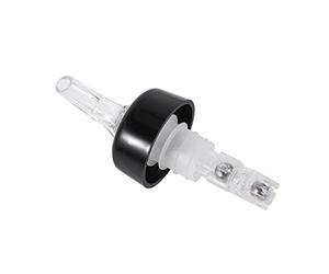 Alomejor Distributeur D'alcool en Plastique de qualité Alimentaire, Verseur de Bouteille de Mesure de Take/Attempt de 30ml pour les Clubs et les Fêtes Rouge (WHITE)