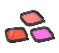 Alomejor Diving Lens Filter Kit for 8, Easy to Install